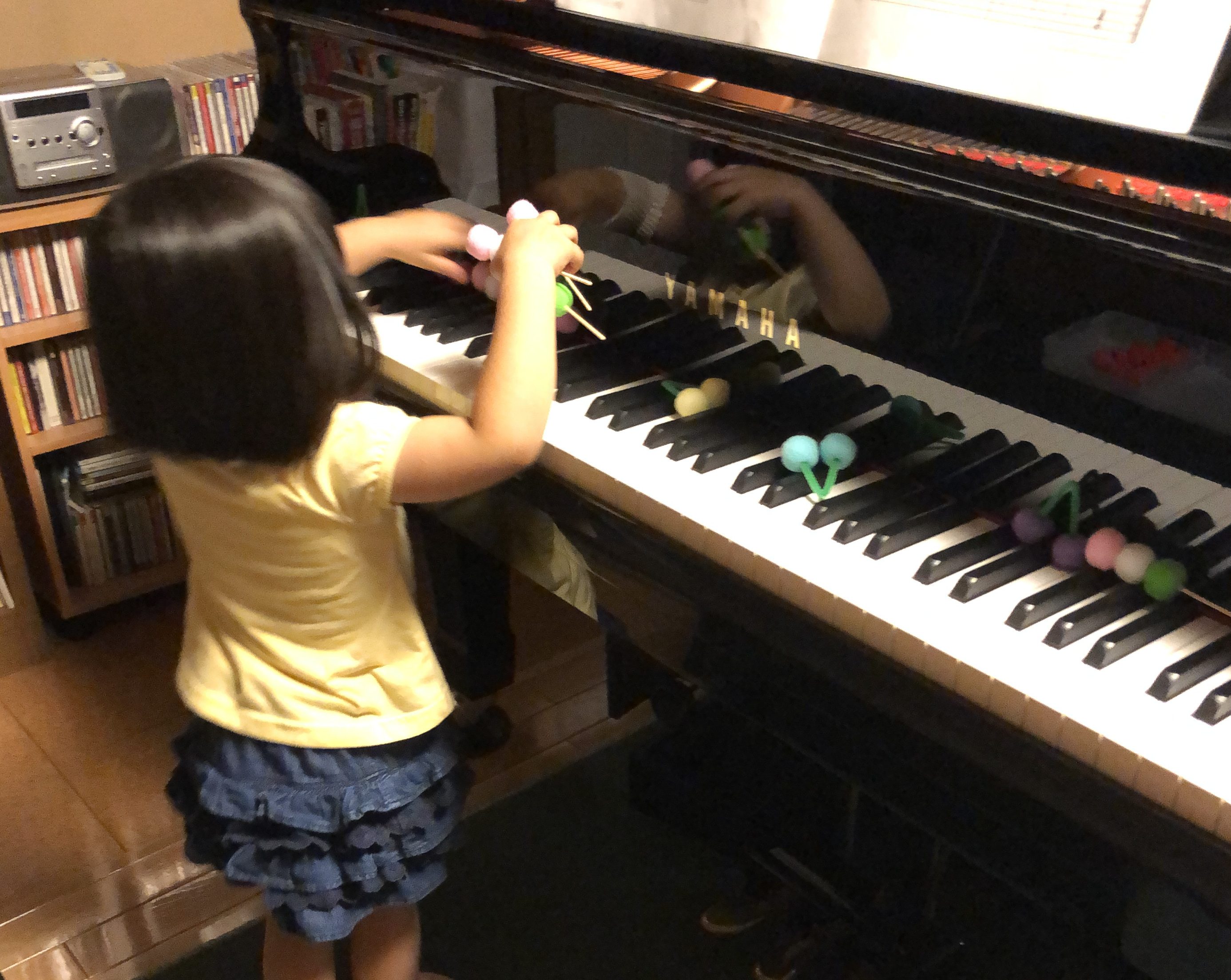 栃木県足利市小俣町のピアノスクール笛吹坂ピアノ教室の3歳からのピアノ導入コース